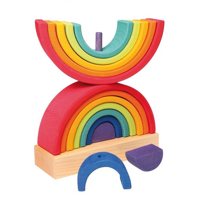 Alternative view of Arco Iris Doble para encajar