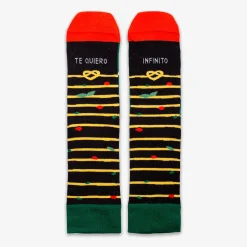Calcetines "Te quiero infinito" pasta