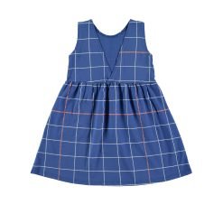 Alternative view of Vestido Grid Klein