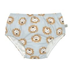 Bañador pañal Lion powder blue