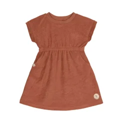 Vestido Terry Rust