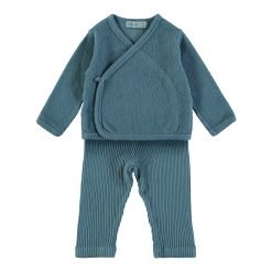 Conjunto Bebé Rib Baltic Blue Babyclic