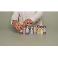 Alternative view of Set Familia Evi Casa Muñecas Little Dutch