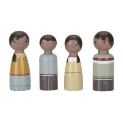 Set Familia Evi Casa Muñecas Little Dutch