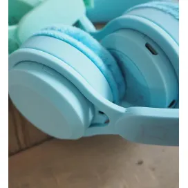 Alternative view of Auriculares Inalámbricos azul pastel