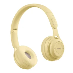Auriculares Inalámbricos amarillo pastel