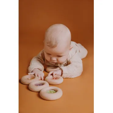Alternative view of Sonajero Donut Sensorial Berenjenas
