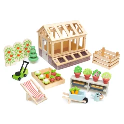 Set Invernadero y Jardín de madera