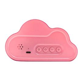 Alternative view of Reloj Despertador Digital Cloud con Termómetro Rosa