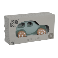 Alternative view of Coche Familiar retro verde Madera