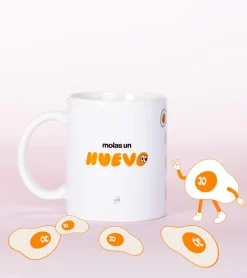 Alternative view of Taza "Molas un huevo"