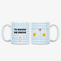 Taza UO "Te quiero un huevo"