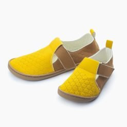 Zapatos Paulitos Troqueladas Mustard Horma 2.0 | Baby Lobitos