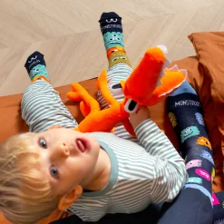 Alternative view of Calcetines Mini "Familia monstruosa"
