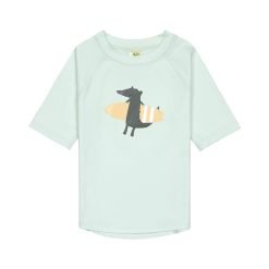 Camiseta Bañador protección solar Manga Corta Crocodile sea foam