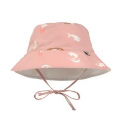 Gorro de baño reversible Dolphin peach