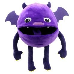 Marioneta de Mano Baby Monster Purple