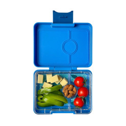 Alternative view of Fiambrera Yumbox snack Surf Blue Shark 3 divisiones