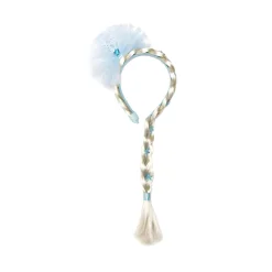Diadema con Trenza infantil de Reina del Hielo