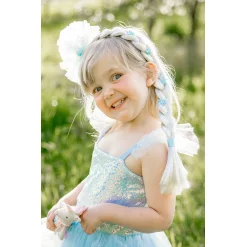 Alternative view of Diadema con Trenza infantil de Reina del Hielo
