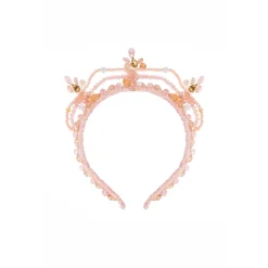 Tiara infantil Cristales y Perlas