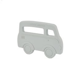 Mordedor de silicona Bus verde – Little Dutch