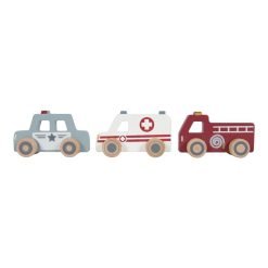 Set de vehículos de emergencia – Little Dutch