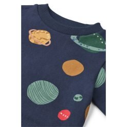 Alternative view of Sudadera Thora Universe Navy Liewood
