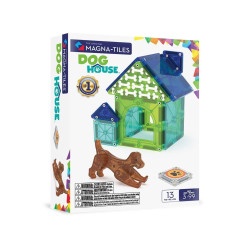 Set de Construcción Magna-Tiles® Dog House – 13 piezas