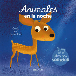 Animales en la noche - Libro con sonidos
