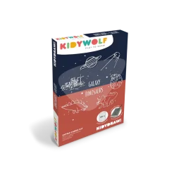Plantillas para pizarra KIDYDRAW Mini "Galaxy & Dinosaurs"