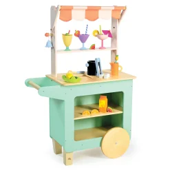 Carrito de bebidas de madera – Tender Leaf