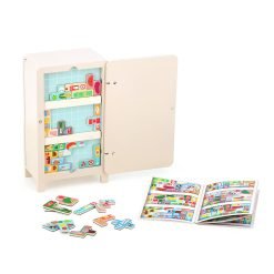 Juego de Lógica de Madera "Nevera Pack It Right"