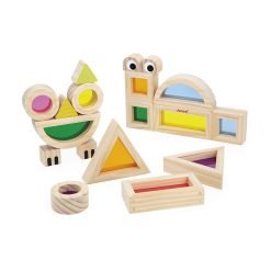 Juego Sensorial – Bloques Translúcidos Janod