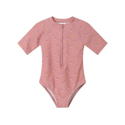 Bañador con Cremallera Whale Pink