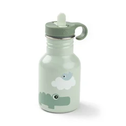 Botella metálica Playground verde 350 ml Done by Deer
