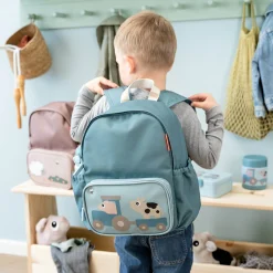 Alternative view of Mochila infantil Tiny Farm Blue Done by Deer