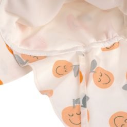 Alternative view of Gorrita Flap con protección solar Orange sea salt