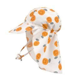 Gorrita Flap con protección solar Orange sea salt