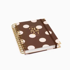 Alternative view of Agenda Charuca semanal 26-27. Chocolate. Mediana.