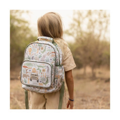 Alternative view of Mochila Escolar Safari Friends Little Dutch