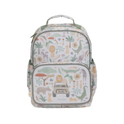 Mochila Escolar Safari Friends Little Dutch