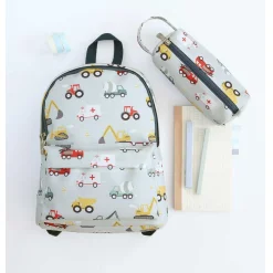 Alternative view of Mochila Infantil mini Vehículos Little Lovely