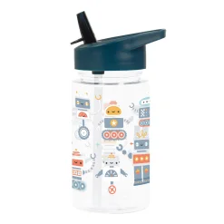 Botella Tritán Robots 450 ml Little Lovely