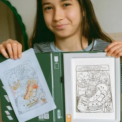 Alternative view of Pizarra KIDYDRAW-PAD Meli-Melo Kidywolf