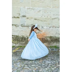 Alternative view of Vestido princesa terciopelo azul Sisters Forever 2-3 Años