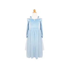 Vestido princesa terciopelo azul Sisters Forever 2-3 Años