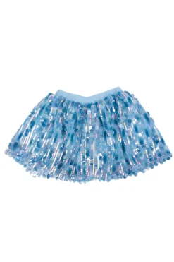 Falda Superstar Sequins Azul 4-6 Años