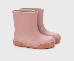 Botas de Agua PAU Amarillo Rosa Barefoot