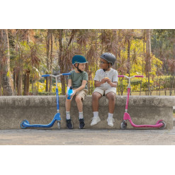 Alternative view of Patinete Flow 125 Azul marino - negro Globber